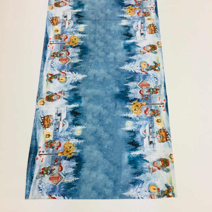 Snowy Tomte Table Runner