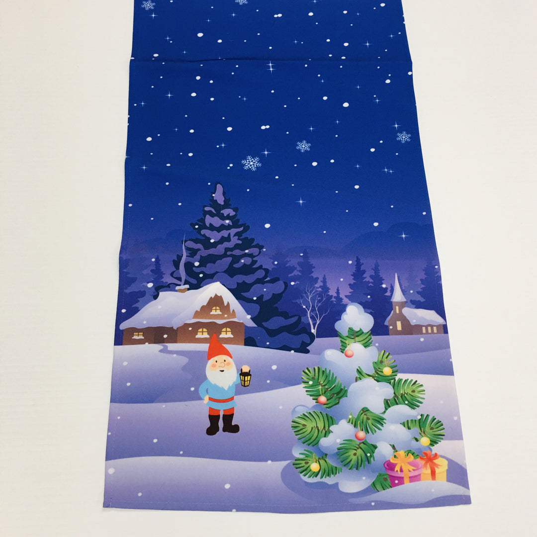 Tomte at Cabin Table Runner