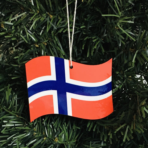Norway Flag Ornament