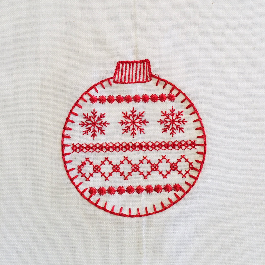 Dish Towel - Nordic Ornament