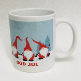 God Jul gnomes coffee mug