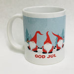 God Jul gnomes coffee mug
