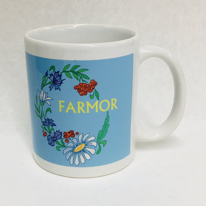 Farmor Floral coffee mug