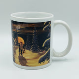 Jan Bergerlind Tomte in the moonlight coffee mug