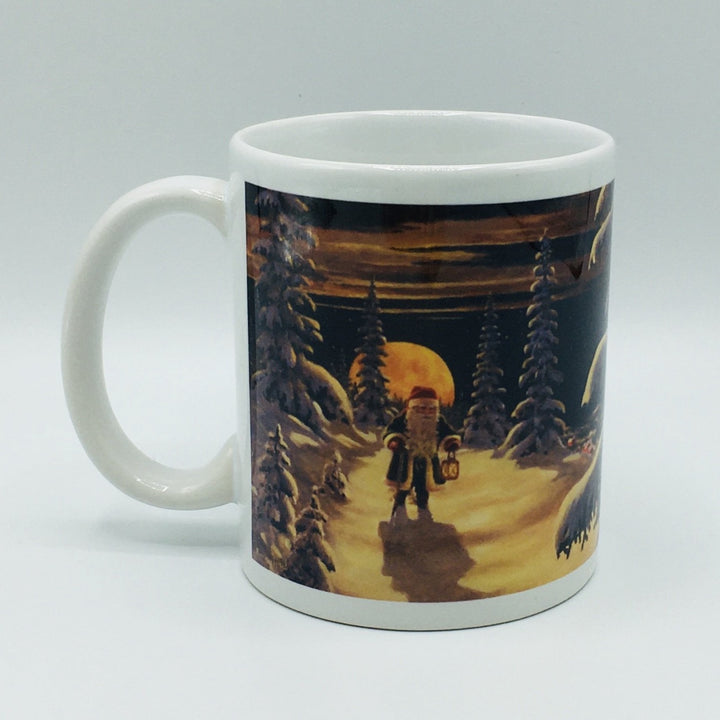 Jan Bergerlind Tomte in the moonlight coffee mug