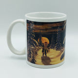 Jan Bergerlind Tomte in the moonlight coffee mug