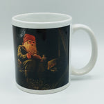 Jan Bergerlind Tomte with porridge coffee mug