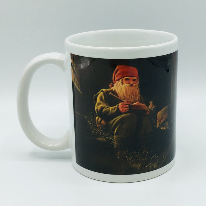 Jan Bergerlind Tomte with porridge coffee mug