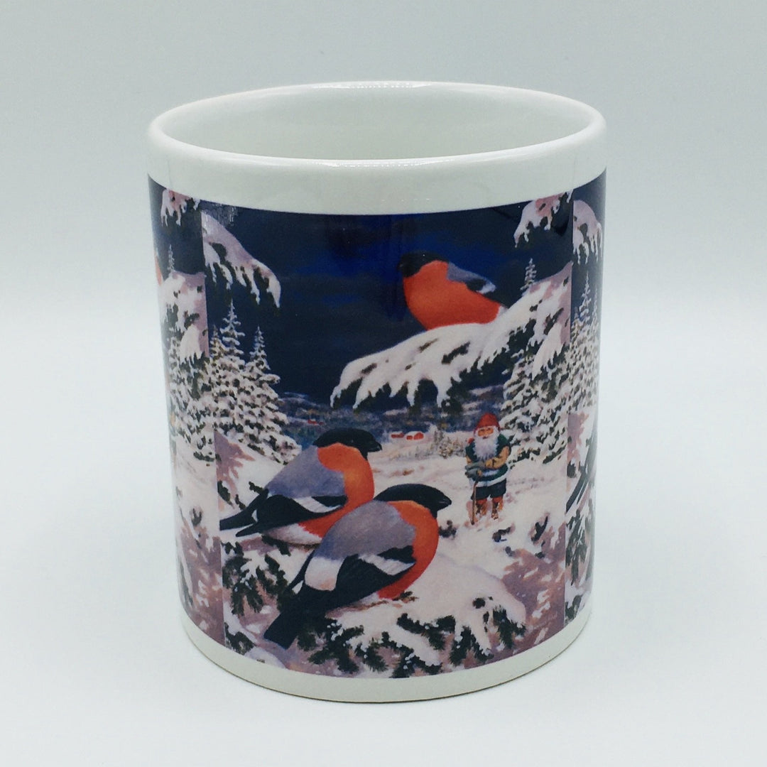 Jan Bergerlind Tomte with birds coffee mug