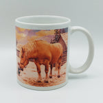 Jan Bergerlind Tomte with horse coffee mug