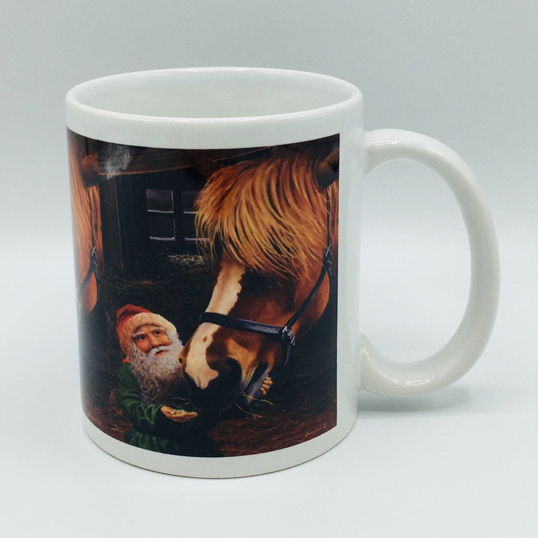 Jan Bergerlind Tomte with horse coffee mug