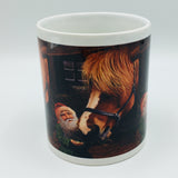 Jan Bergerlind Tomte with horse coffee mug