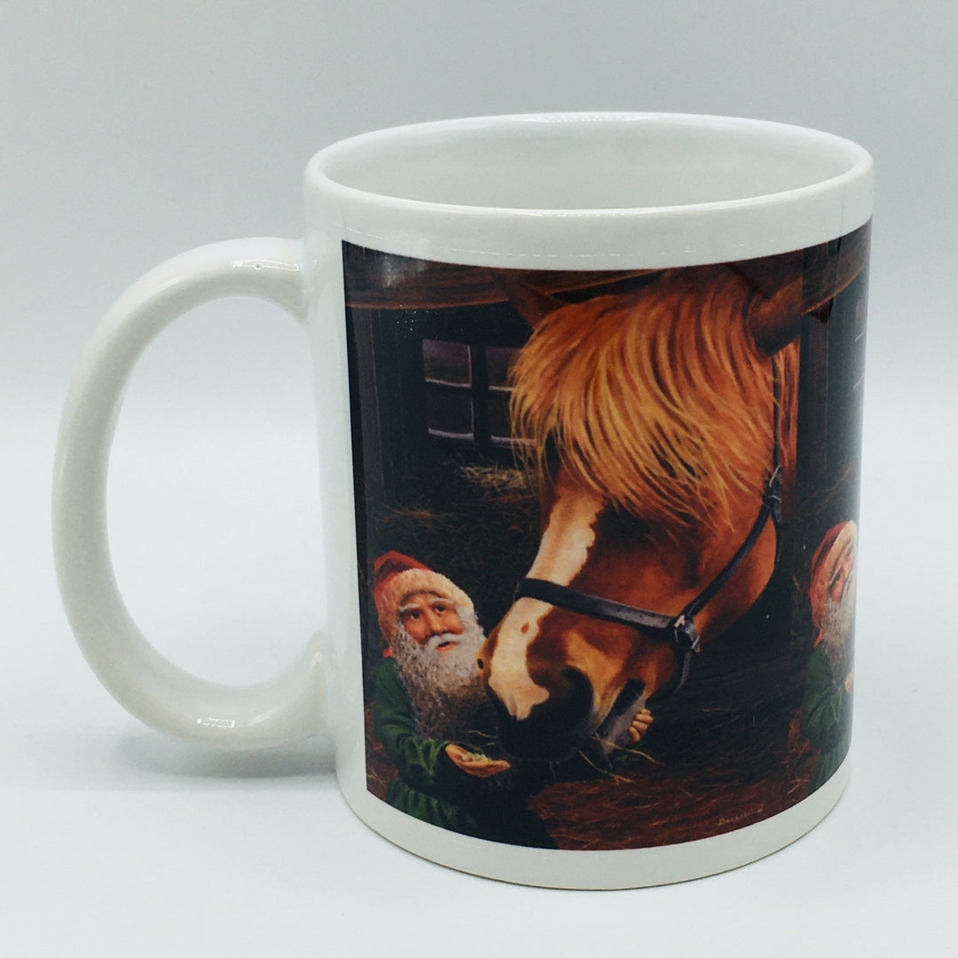 Jan Bergerlind Tomte with horse coffee mug