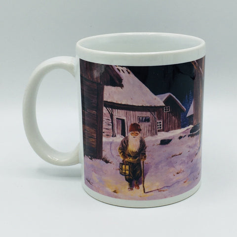 Jan Bergerlind Tomte with Lantern coffee mug