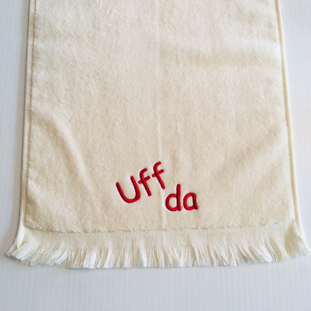 Finger tip towel - Uff da