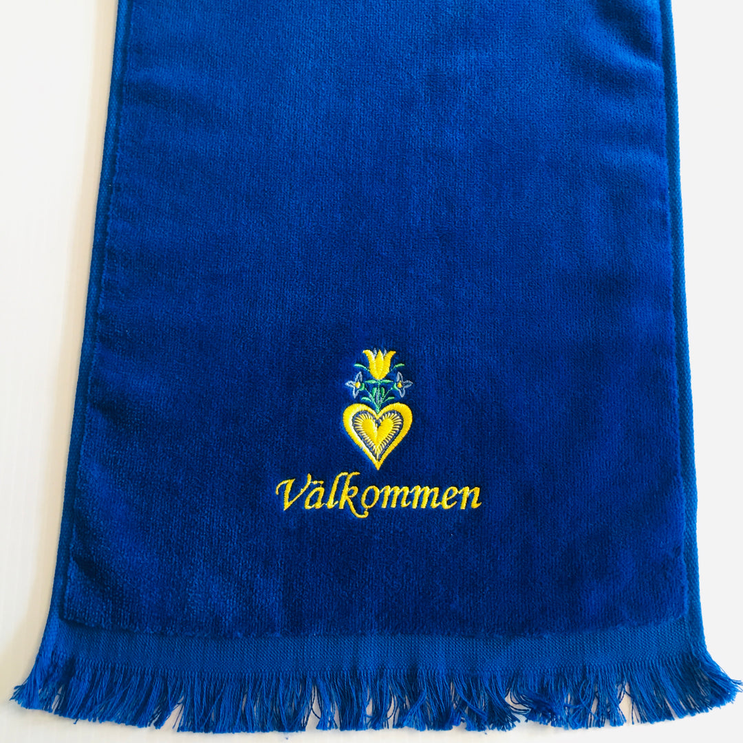 Finger tip towel - Välkommen Tulip & Heart