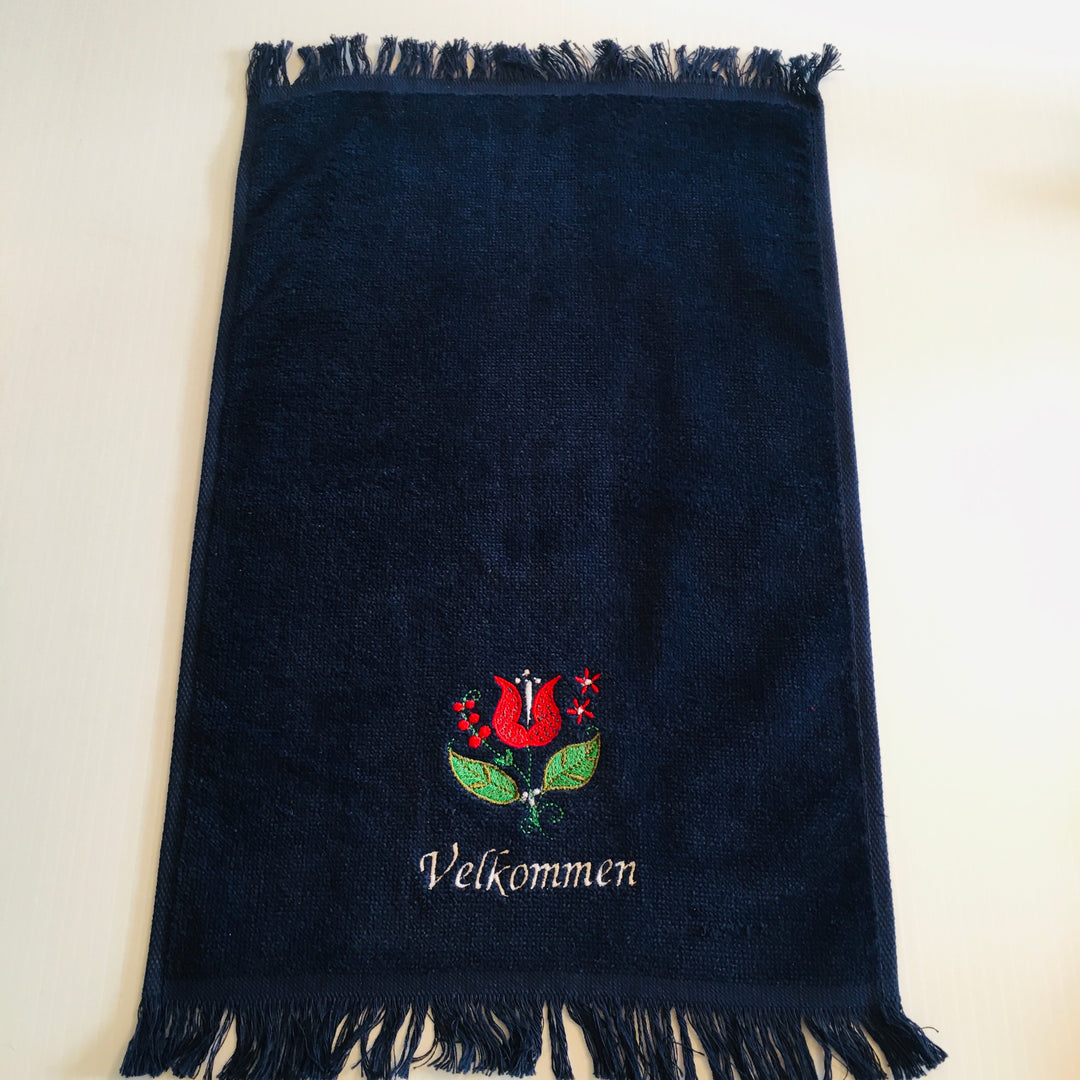 Finger tip towel - Velkommen Tulip Flower