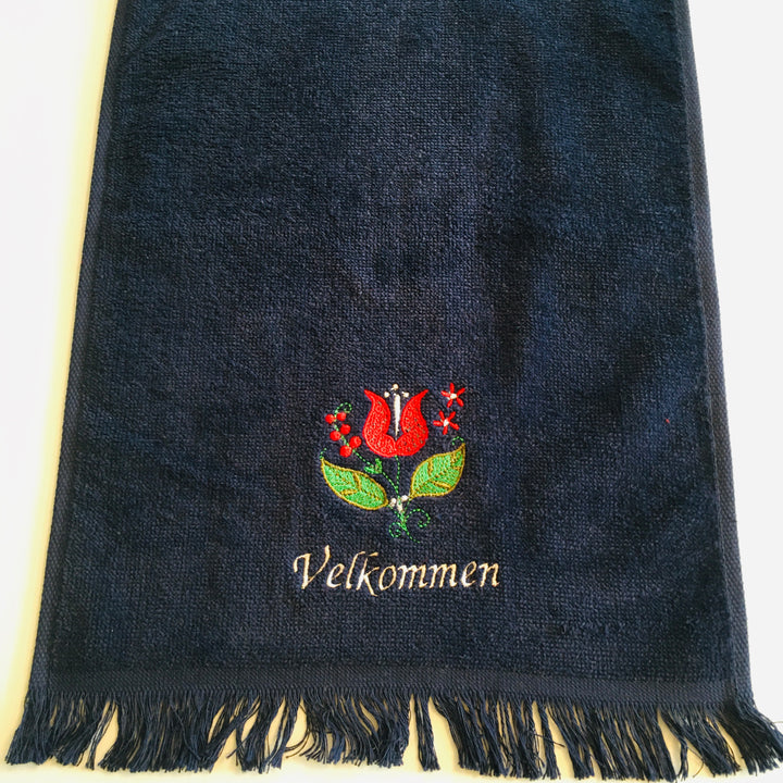 Finger tip towel - Velkommen Tulip Flower