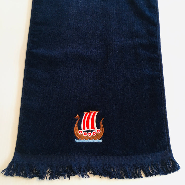 Finger tip towel - Viking Ship