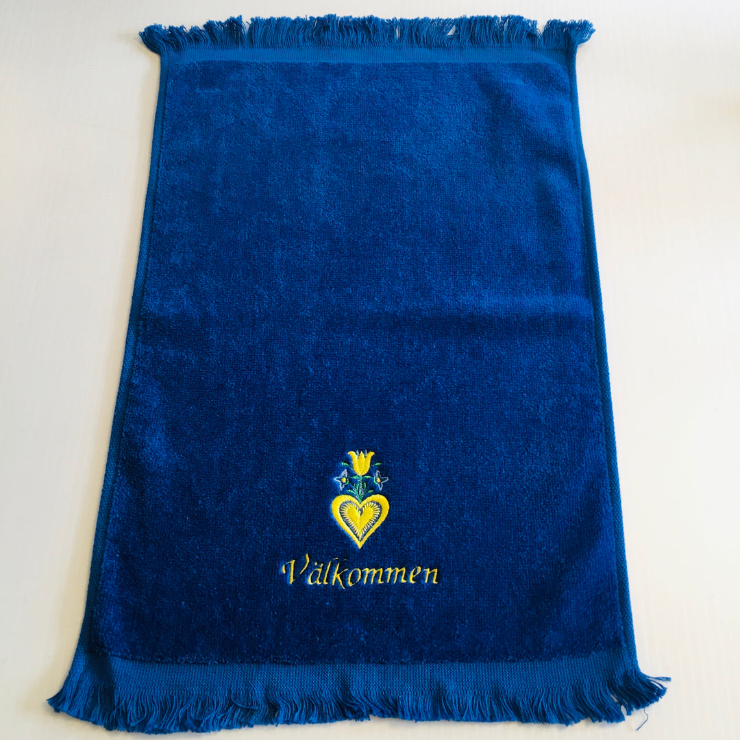 Finger tip towel - Välkommen Tulip & Heart