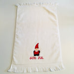 Finger tip towel - God Jul Tomte Gnome