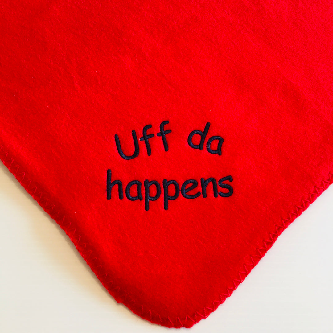 Fleece Baby Blanket - Uff da happens