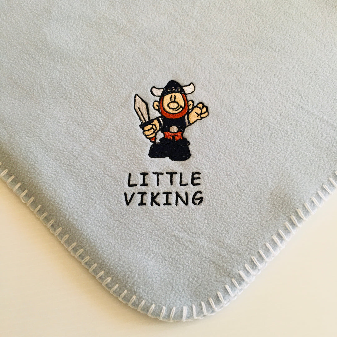 Fleece Baby Blanket - Little Viking