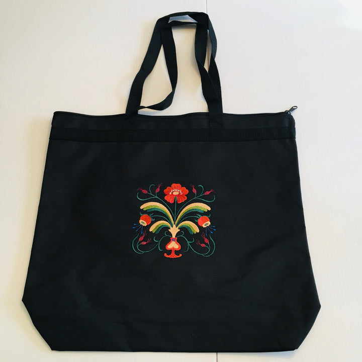 Tote Bag - Folk Art Flower