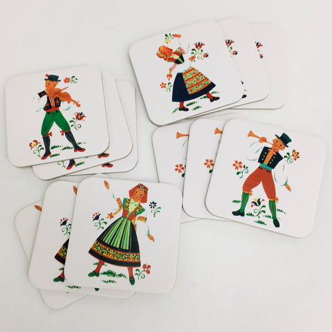 Dancers Coasters - Set of 12