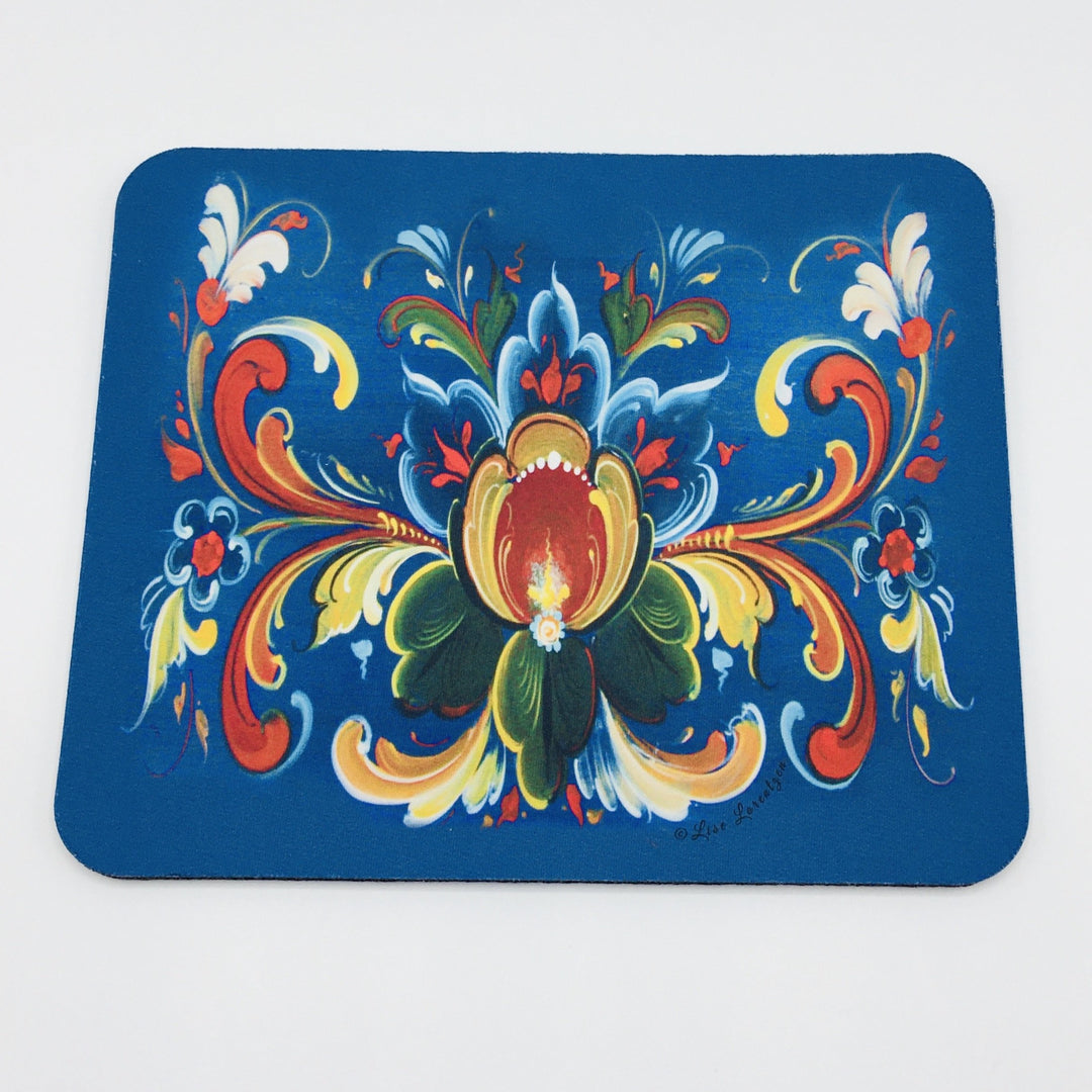 Mousepad - Lise Lorentzen Rosemaling