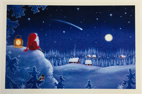 Eva Melhuish Tomte Watching Shooting Star Placemat
