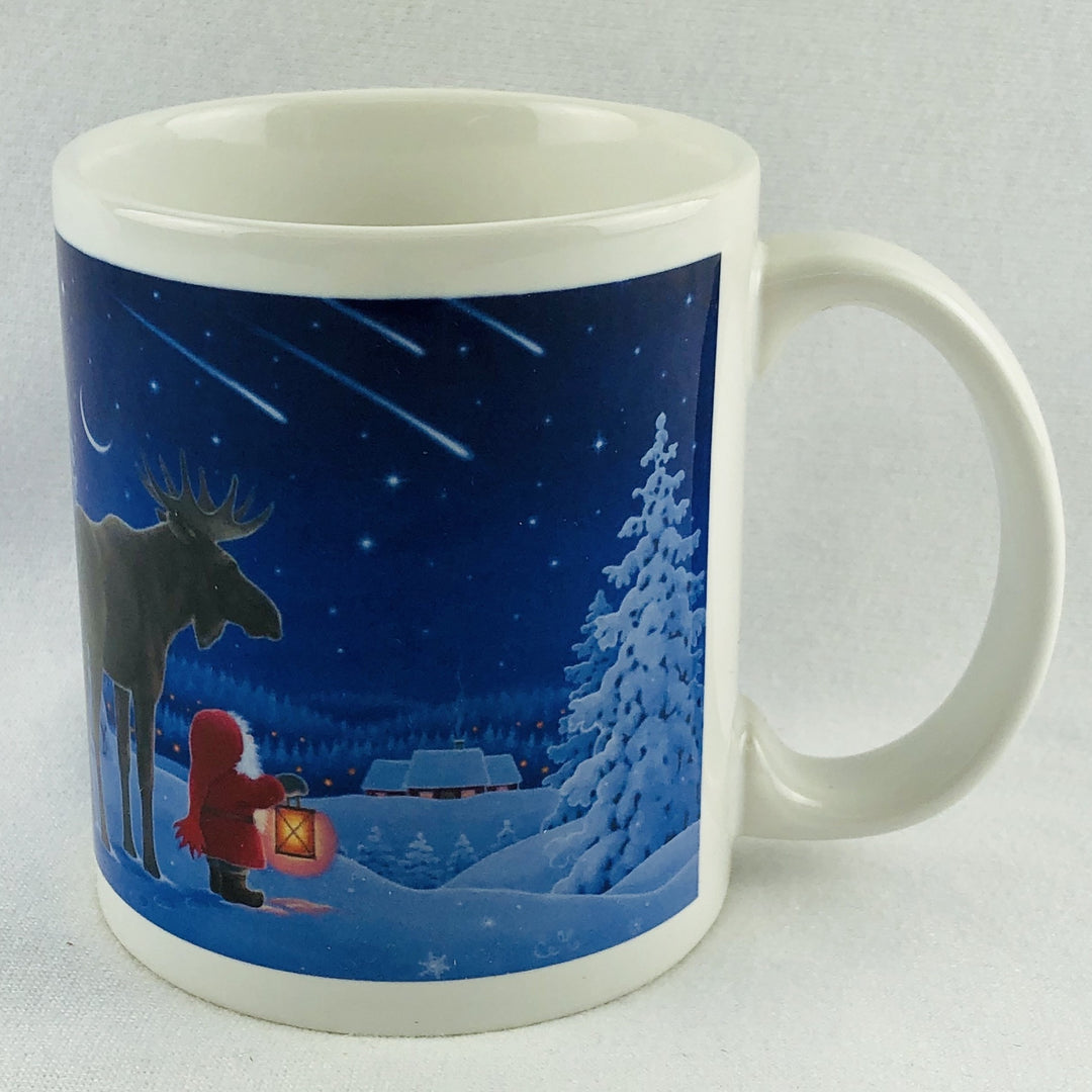 Eva Melhuish Tomte & Moose coffee mug