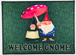 Welcome Gnome rug