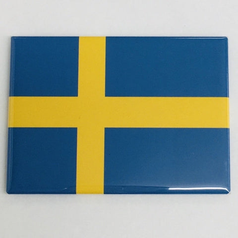 Rectangle Magnet, Sweden Flag