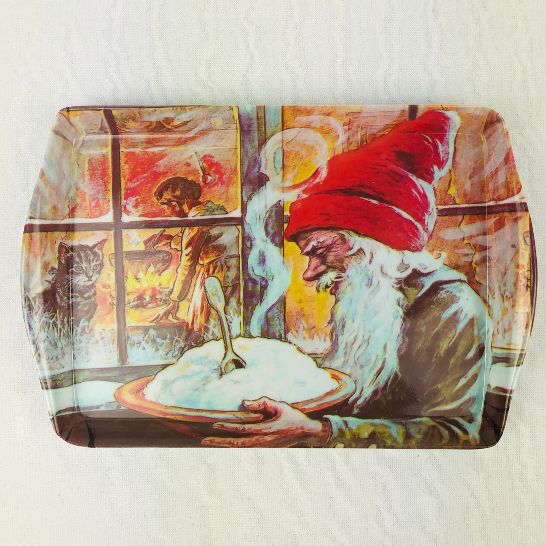 Tray - Jenny Nystrom Tomte with Porridge