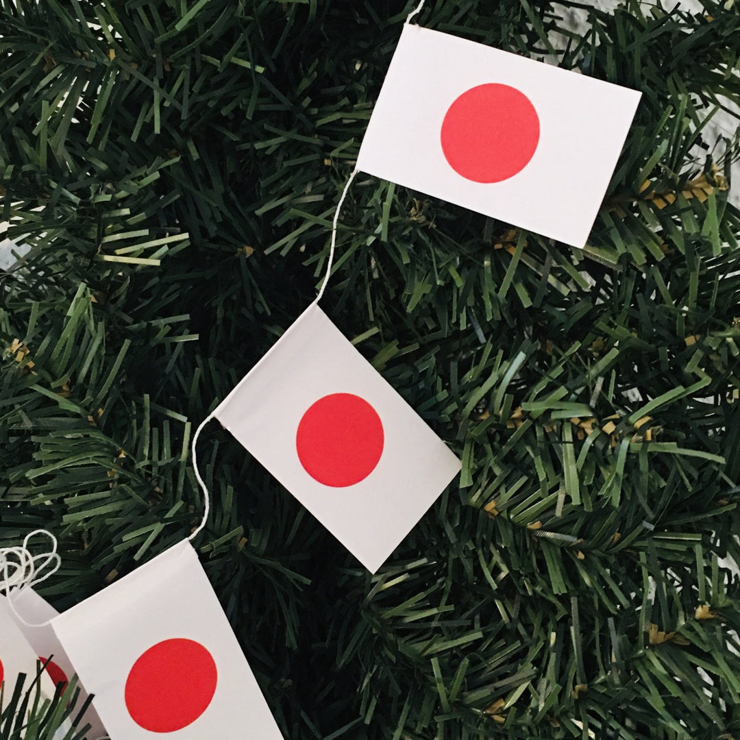 Japan Flag Garland