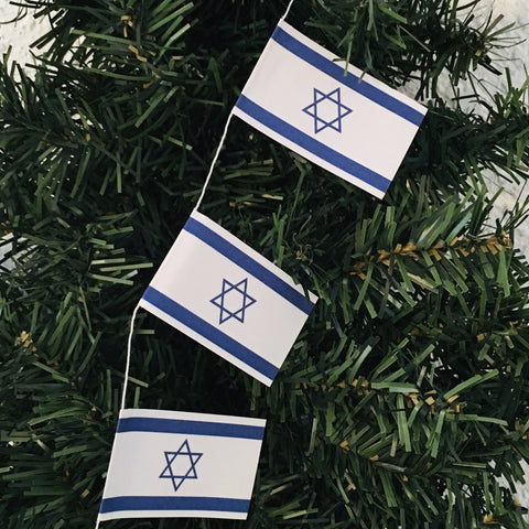 Israel Flag Garland