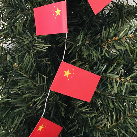 China Flag Garland
