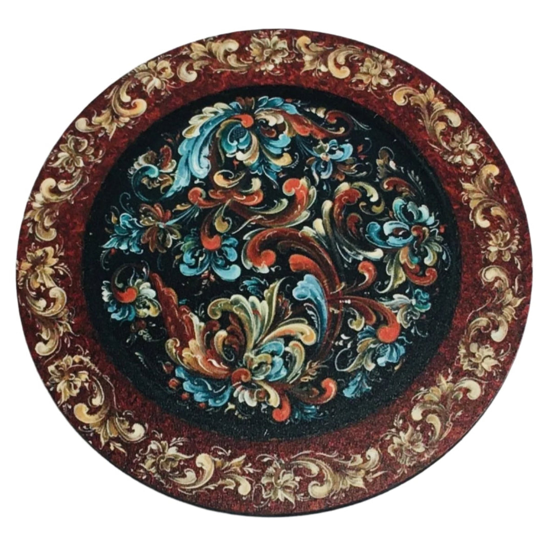 Lise Lorentzen Rosemaling Coasters Box of 6