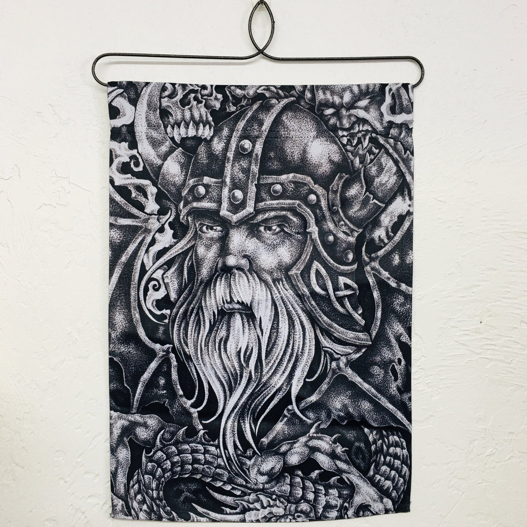 Micah Holland Viking garden flag