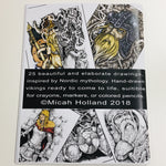 Micah Holland Viking Coloring book