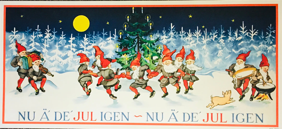 Nu Ä de Jul Igen Christmas poster