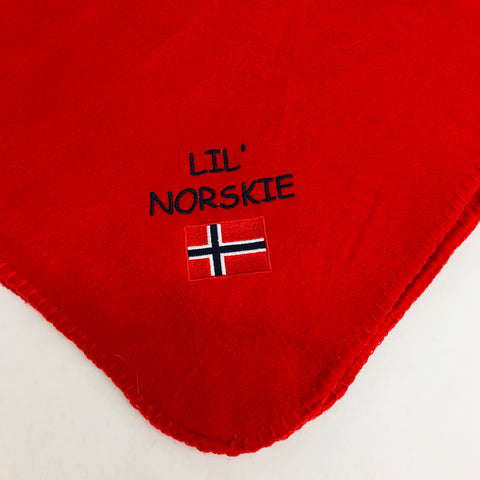 Fleece Baby Blanket - Lil' Norskie