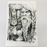 Micah Holland Viking Artist Print