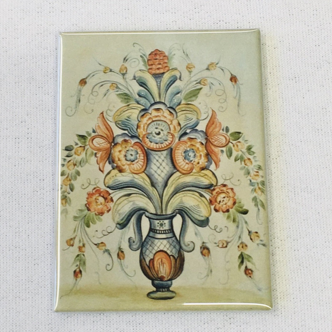 Rectangle Magnet, Pieper Bloomquist Kurbits Vase