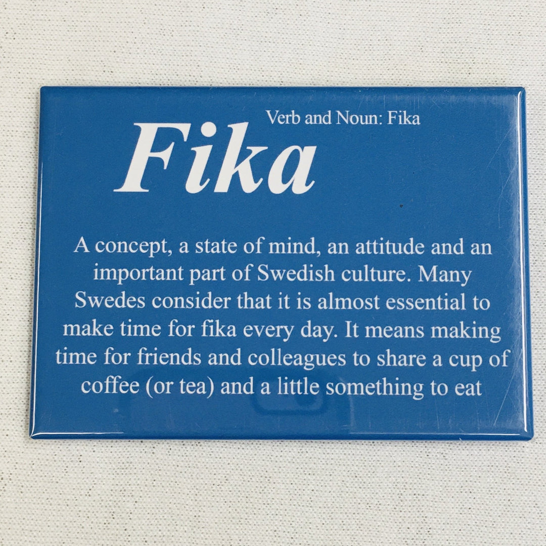 Rectangle Magnet, Fika Definition