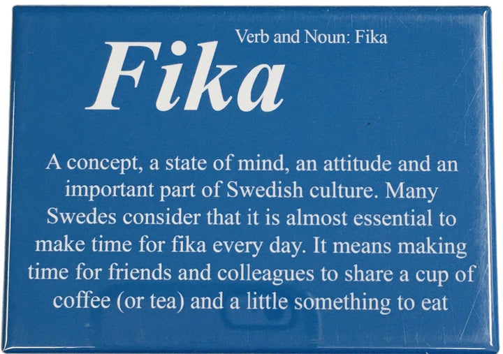 Rectangle Magnet, Fika Definition