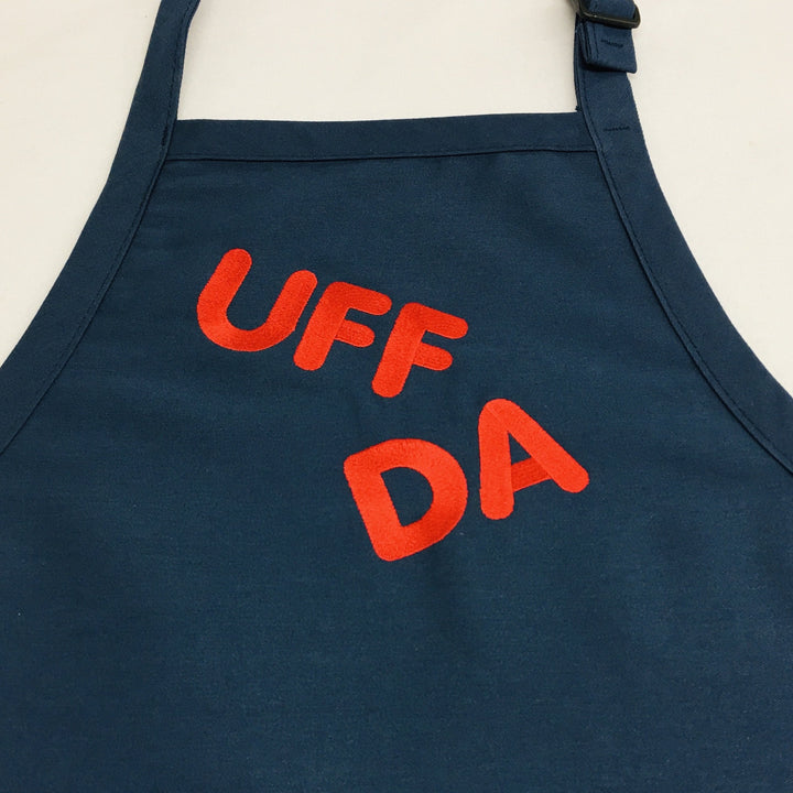 Apron - Embroidered Uff da