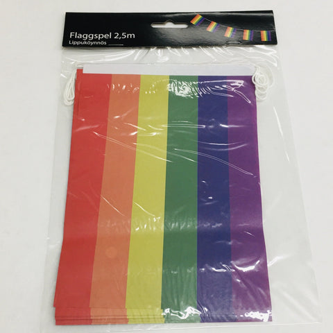 Rainbow Flag Garland