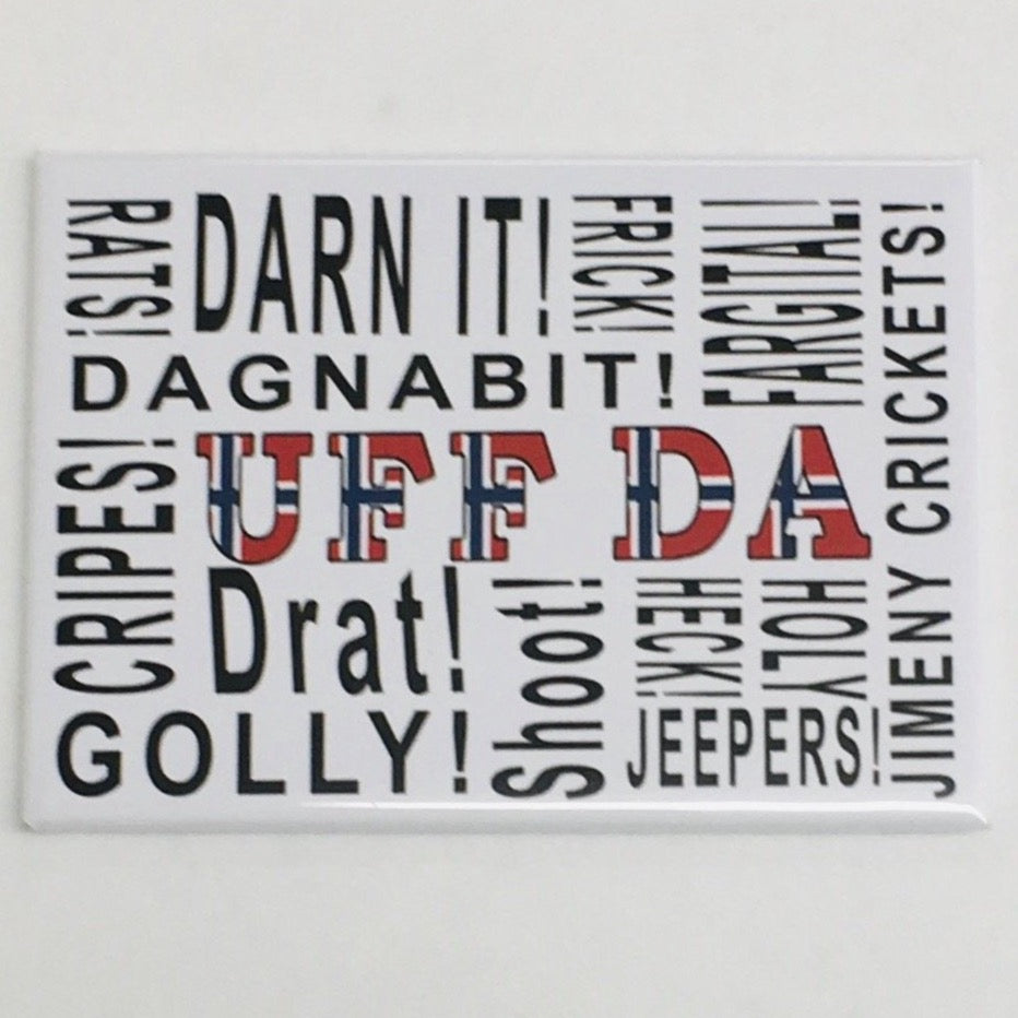 Rectangle Magnet, Uff da